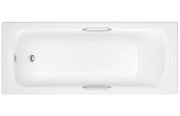 Seville Single End Twin Grip Textured Base 8mm 1700x700x510mm 2TH Bath