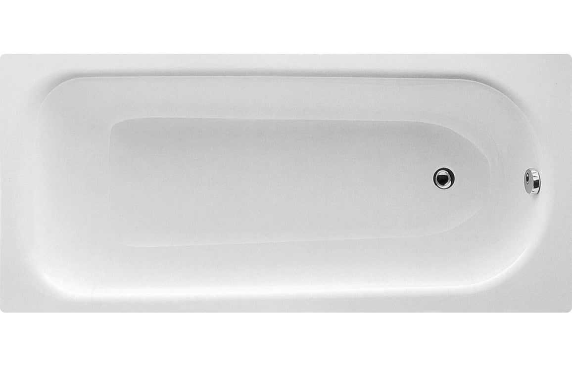 Stahl Steel Single End 1500x700x500mm 2TH Bath w/Legs