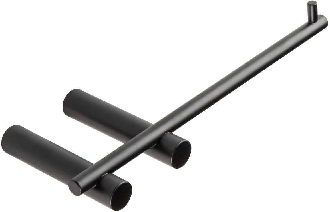 Celestia Toilet Roll Holder - Black