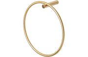Celestia Towel Ring - Brushed Brass