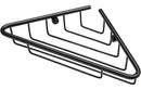 Lumo 1-Tier Corner Shower Caddy - Black