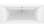 Oasis Deluxe Square Double End 1700x750x550mm 0TH Bath w/Legs