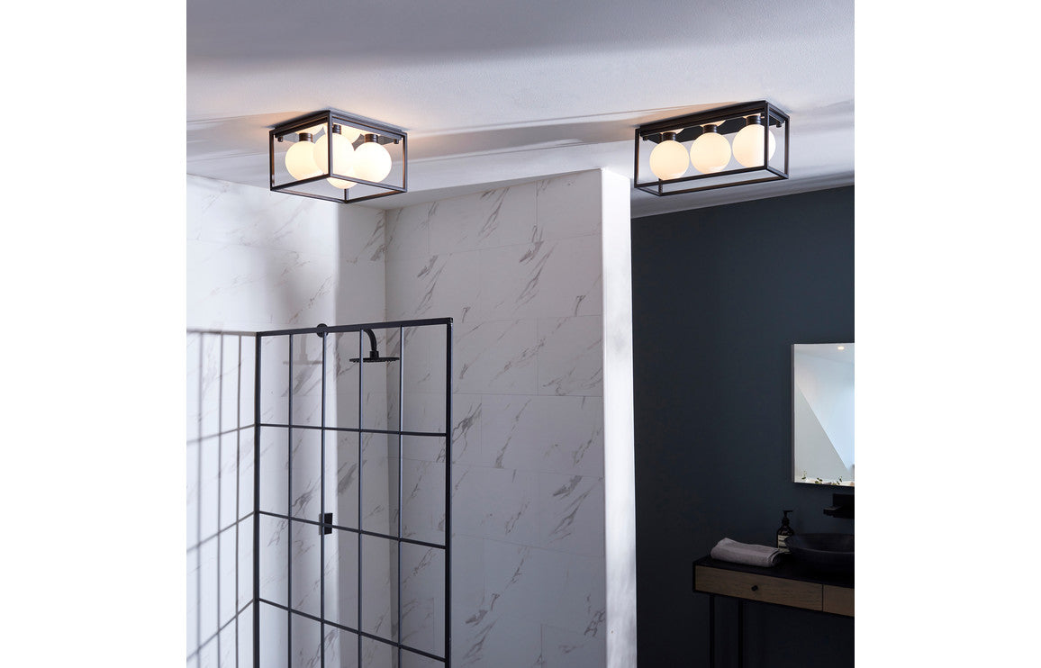 Dazzle Ceiling Light - Matt Black