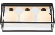 Dazzle Ceiling Light - Matt Black