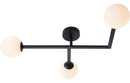 Prism Ceiling Light - Matt Black