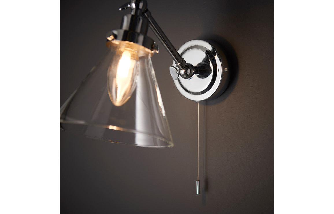 Azure Wall Light - Chrome