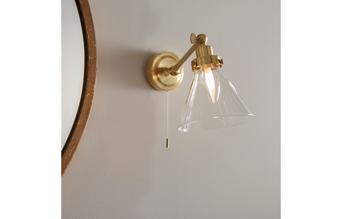 Azure Wall Light - Brushed Brass