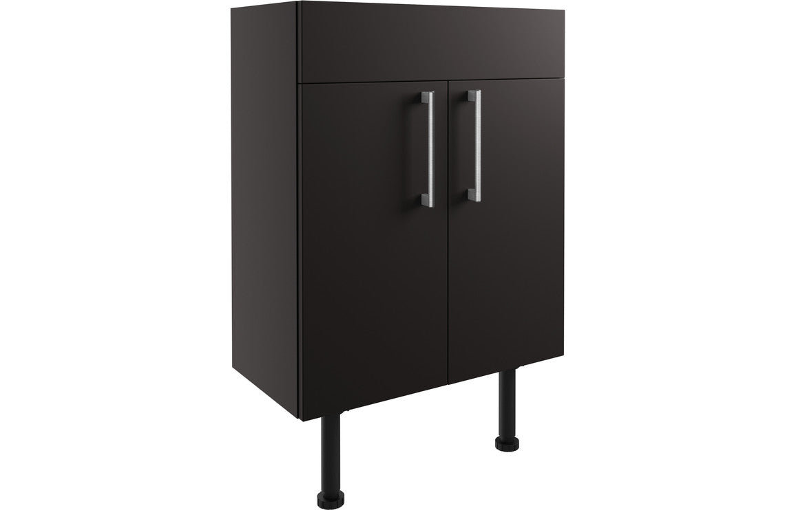 Aria 600mm Basin Unit - Matt Graphite Grey