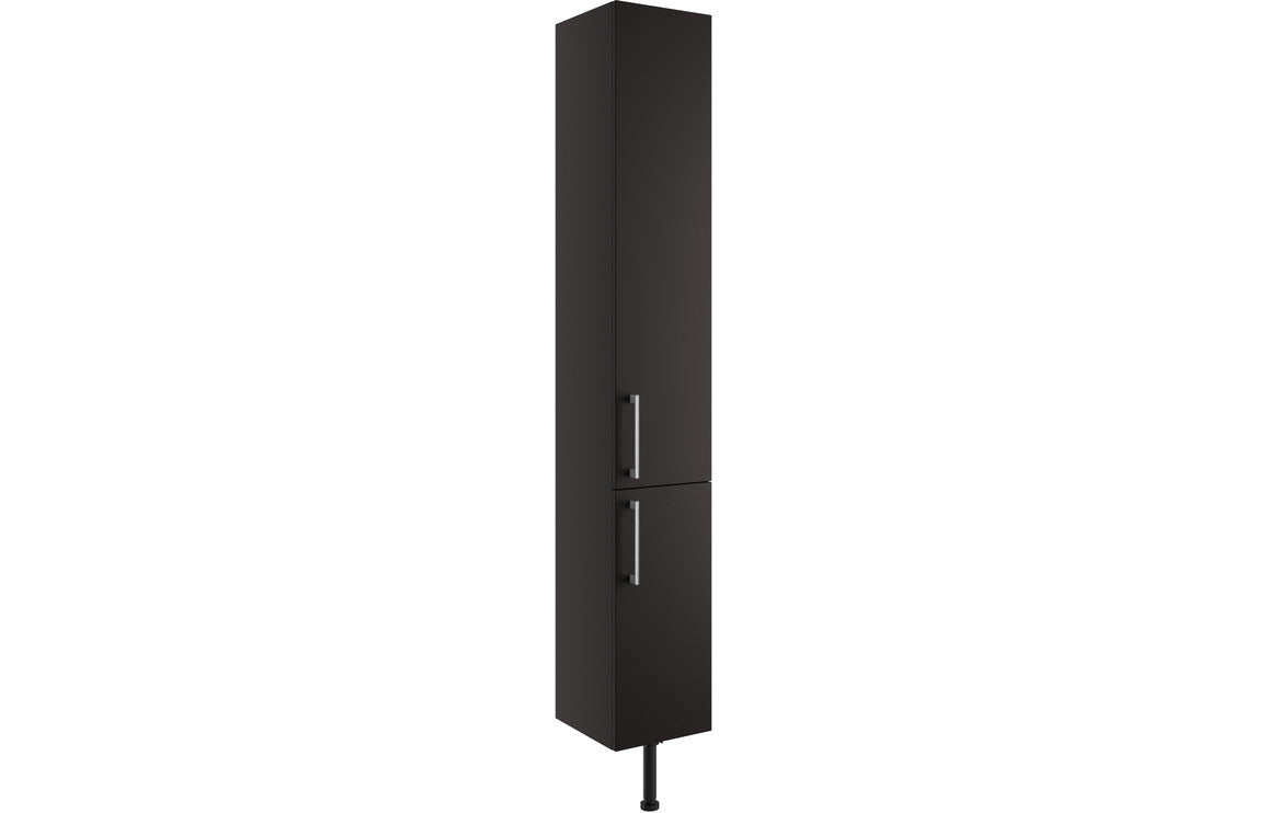 Aria 300mm 2 Door Tall Unit - Matt Graphite Grey