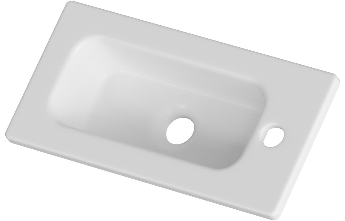 Slim 450mm 1TH Inset Basin