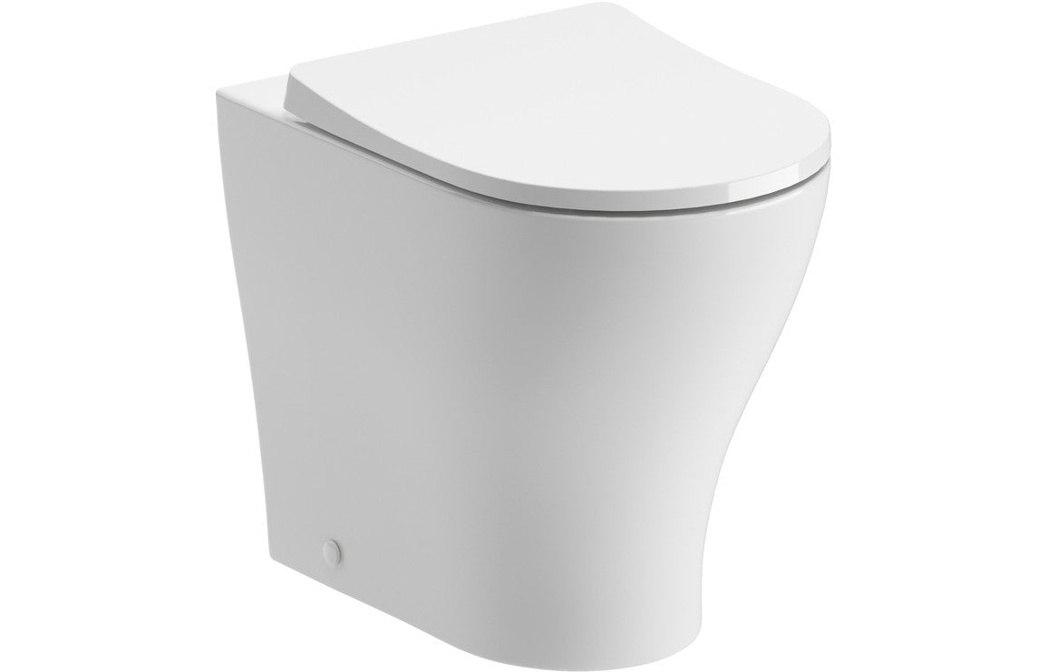 Sofia Rimless Back To Wall WC & Soft Close Seat