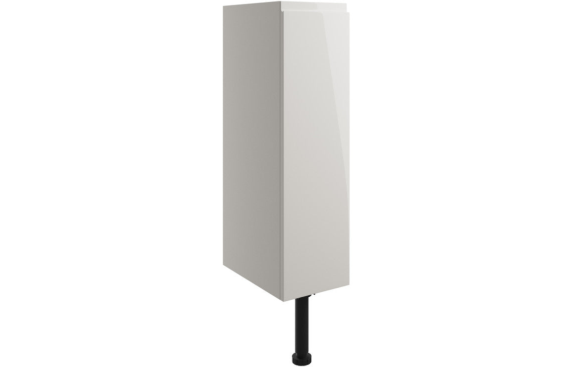 Trysta 200mm Toilet Roll Holder - Pearl Grey Gloss