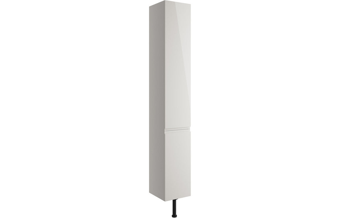 Trysta 300mm Tall Unit - Pearl Grey Gloss