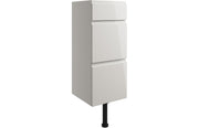 Trysta 300mm 3 Drawer Unit - Pearl Grey Gloss