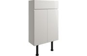 Trysta 500mm Slim Basin Unit - Pearl Grey Gloss
