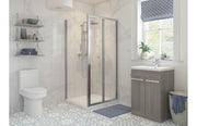 Crystal 900mm Side Panel - Chrome