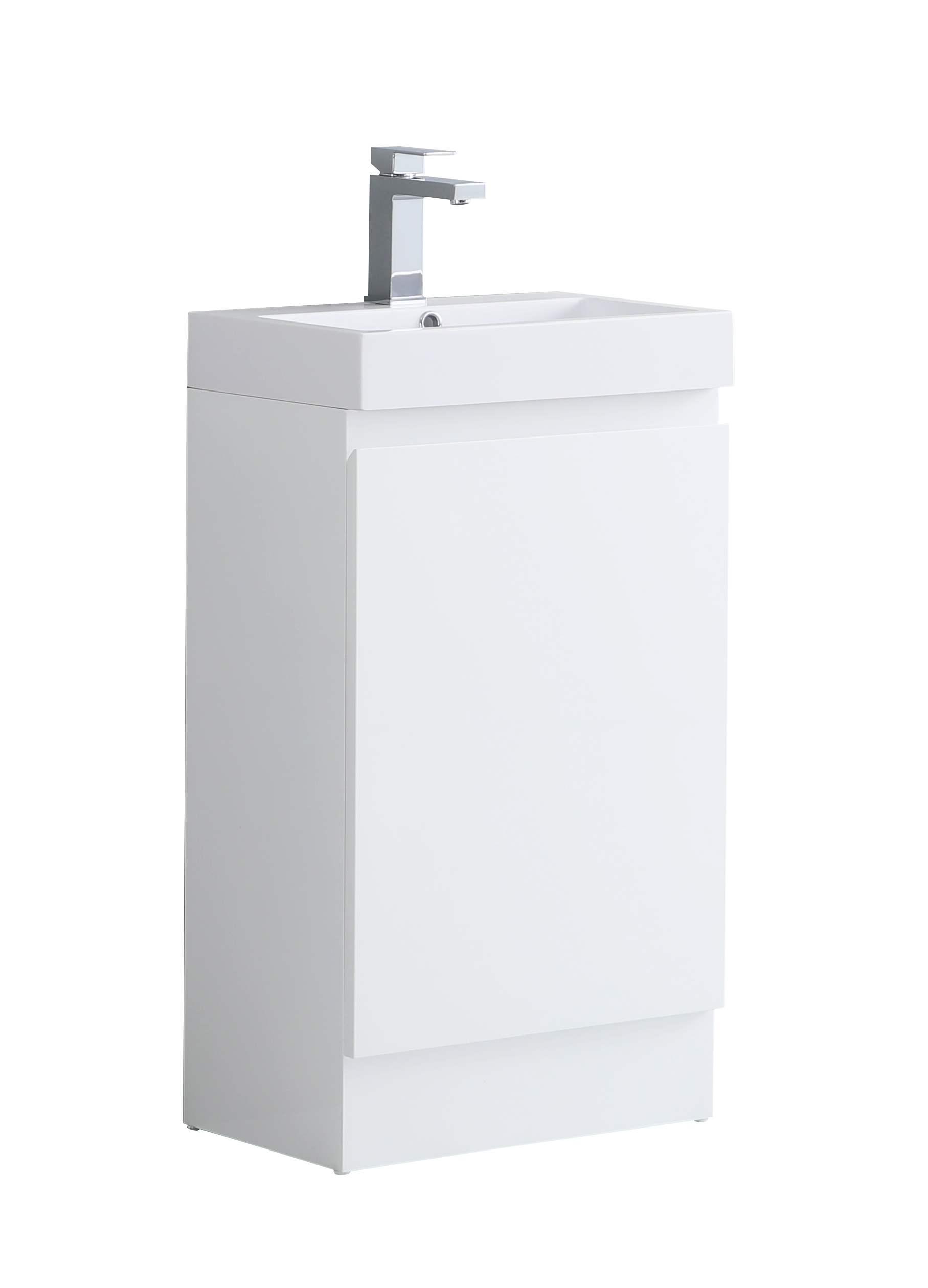 Monza 490mm Waterproof PVC Vanity Unit and Basin