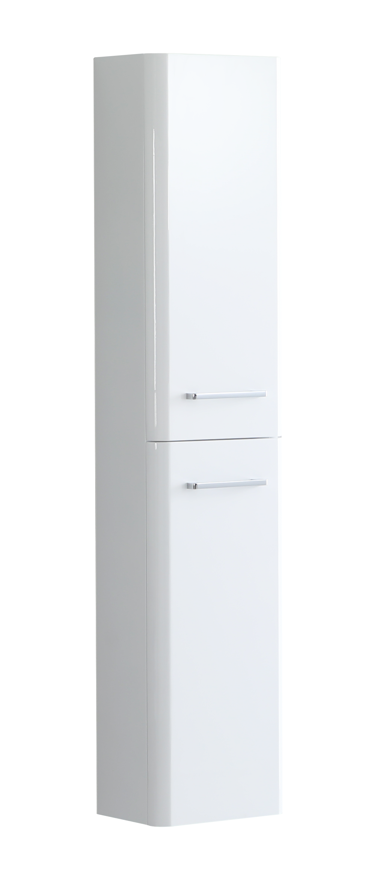 Camber 300mm Wall Hung Tall Boy Curved Waterproof Storage Unit