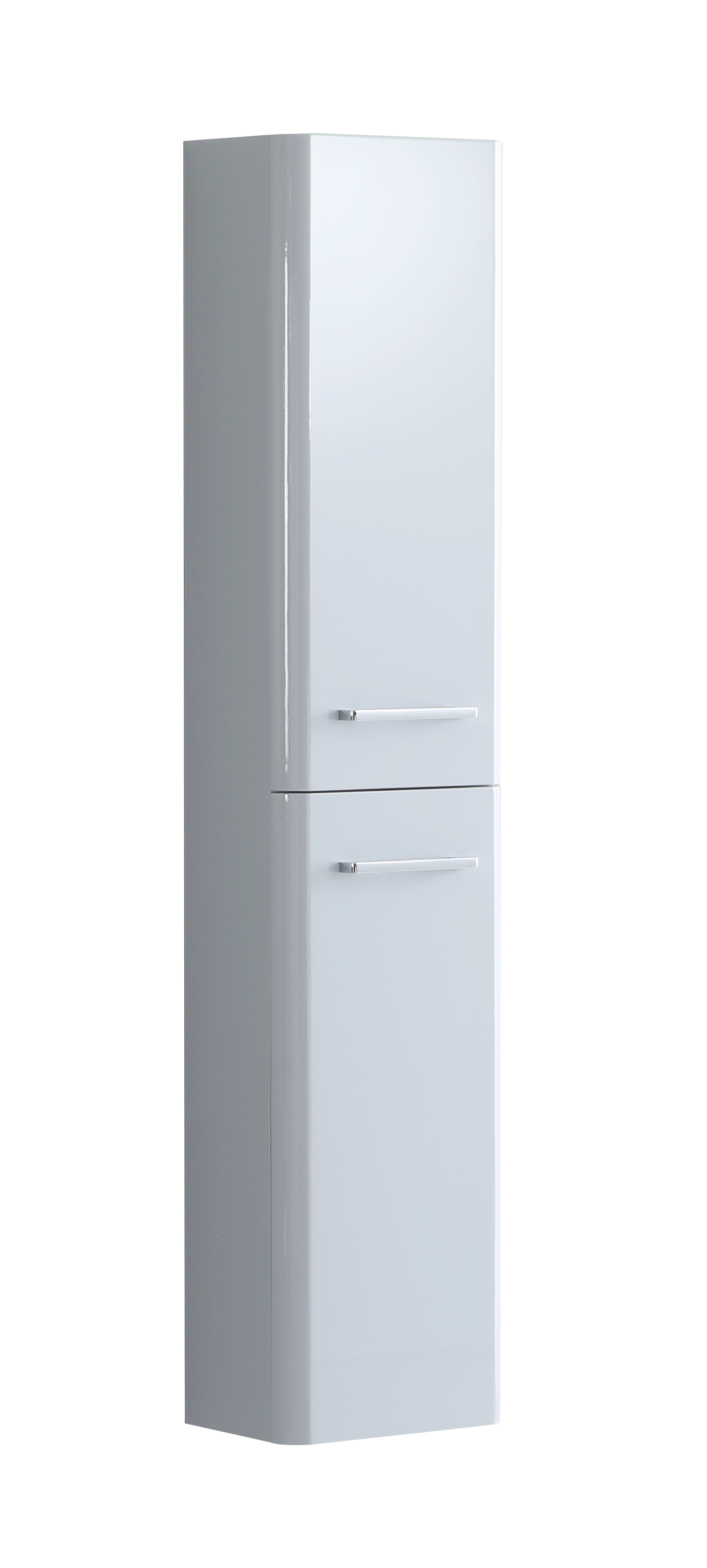 Camber 300mm Wall Hung Tall Boy Curved Waterproof Storage Unit