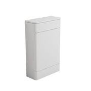 Bliss 500mm Waterproof PVC Curved Slim WC Unit