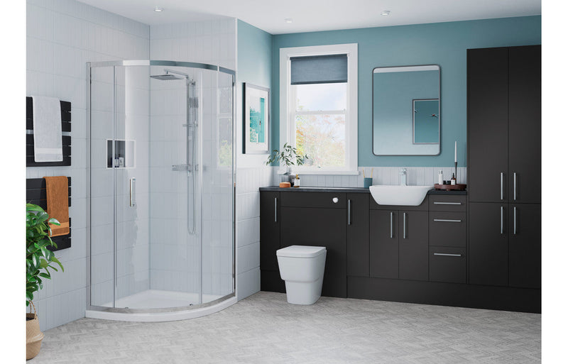 Aria 300mm Slim Base Unit - Matt Graphite Grey