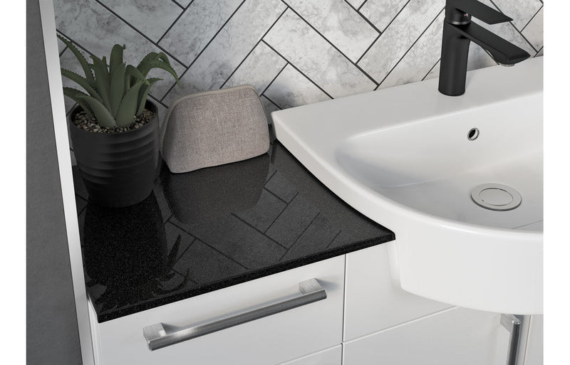 Aria 600mm WC Unit - White Gloss
