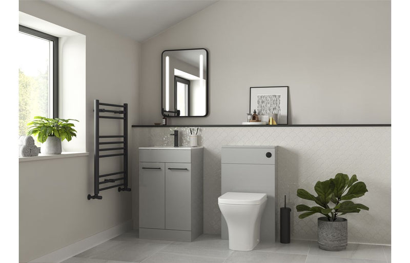 Vivido 510mm F/S Furniture Pack - Anthracite Gloss w/Black Finishes