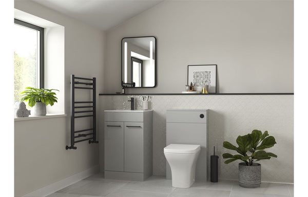 Vivido 510mm F/S Furniture Pack - White Gloss w/Black Finishes