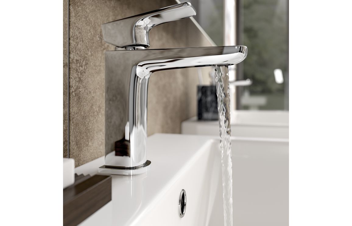 Beyra Cloakroom Basin Mixer & Waste - Chrome