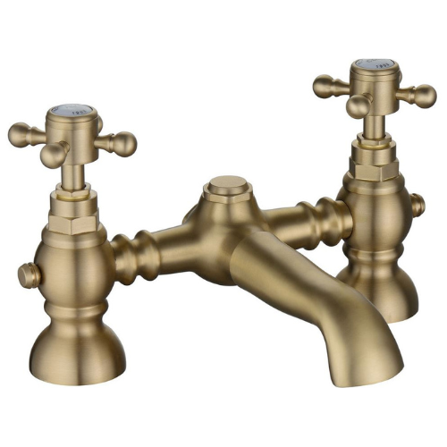 York Bath Filler - Brushed Brass