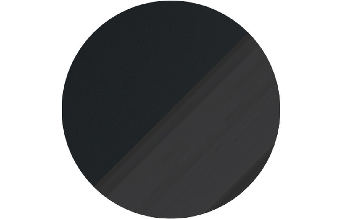 Fusion 605mm Wall Hung 2 Drawer Basin Unit & Co-ordinating Basin - Matt Black & Glass