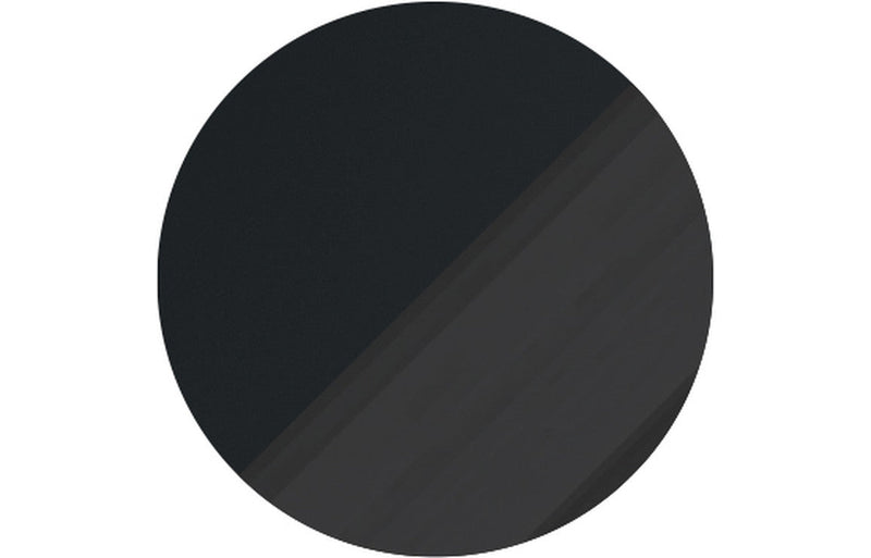 Fusion 605mm Wall Hung 2 Drawer Basin Unit & Co-ordinating Basin - Matt Black & Glass