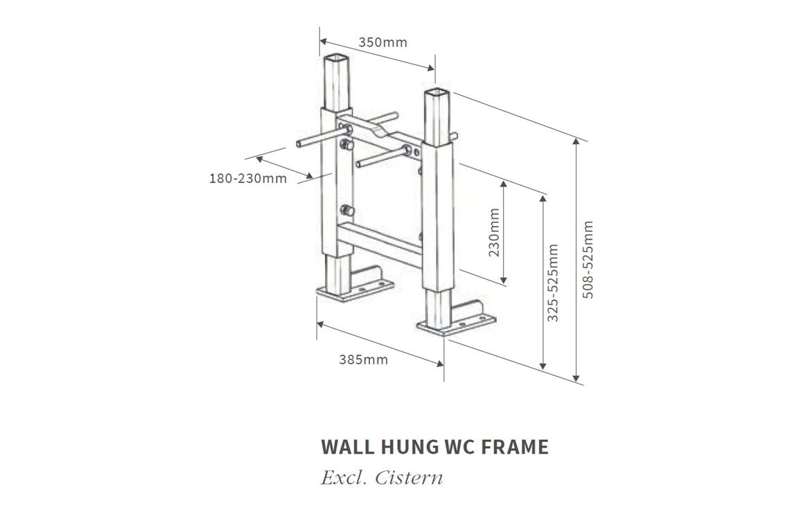 Low Height WC Frame