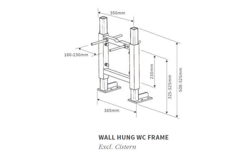 Low Height WC Frame