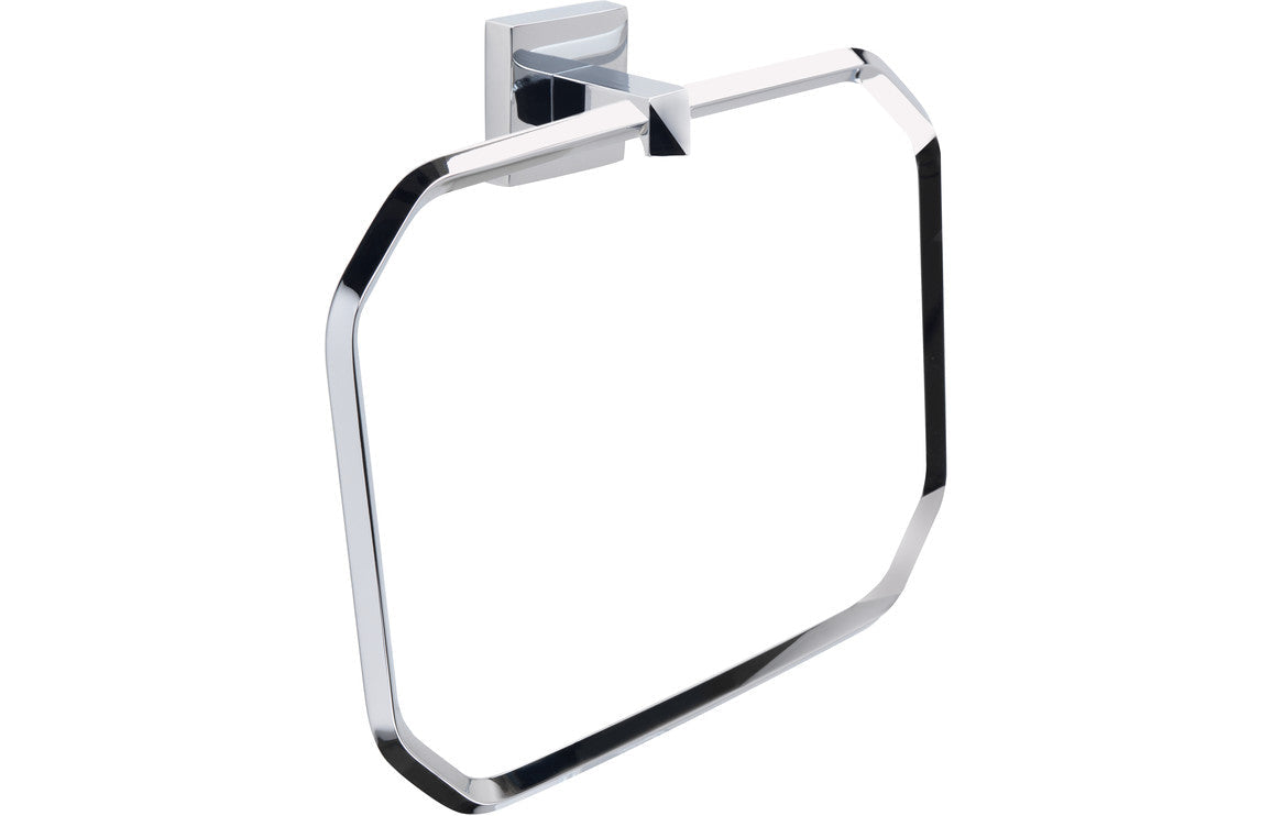 Mirage Towel Ring - Chrome