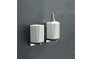 Mirage Wall Mounted Soap Dispenser - Chrome & White