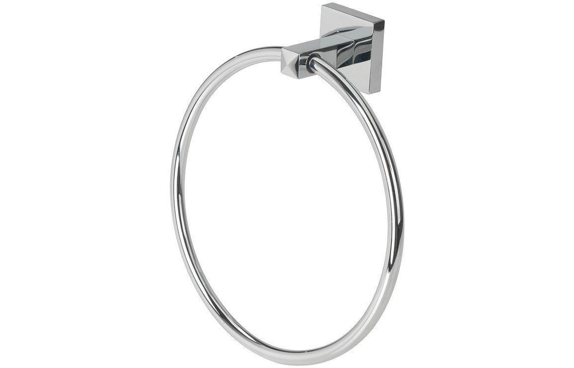 Radiant Towel Ring - Chrome