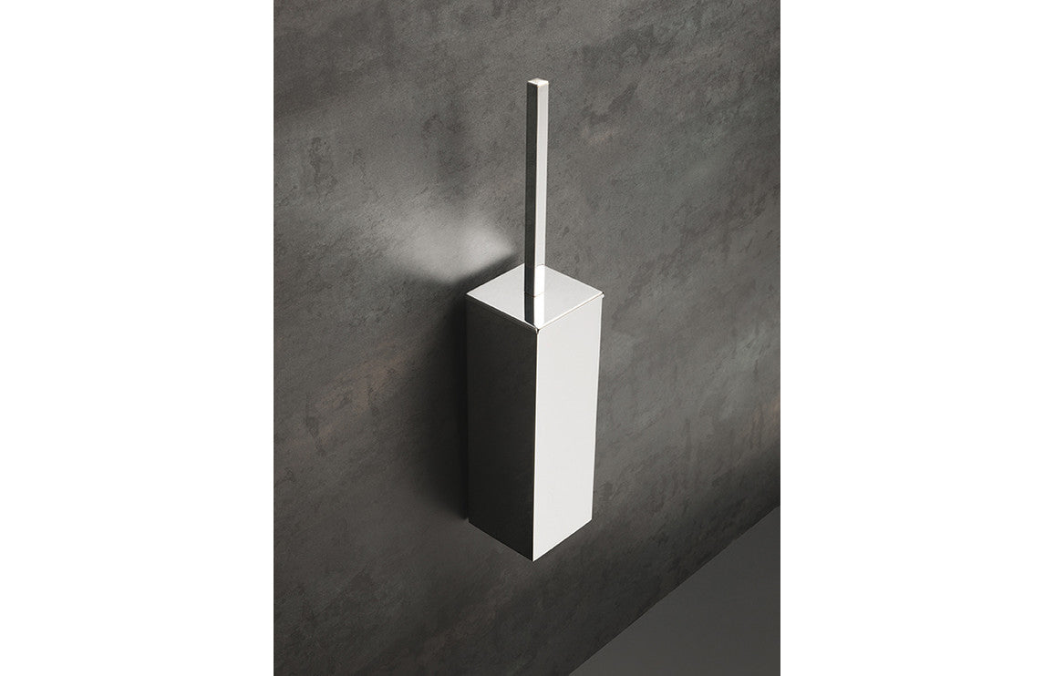 Radiant Wall Mounted Toilet Brush Holder - Chrome