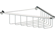 Lumo 1-Tier Corner Shower Caddy - Chrome