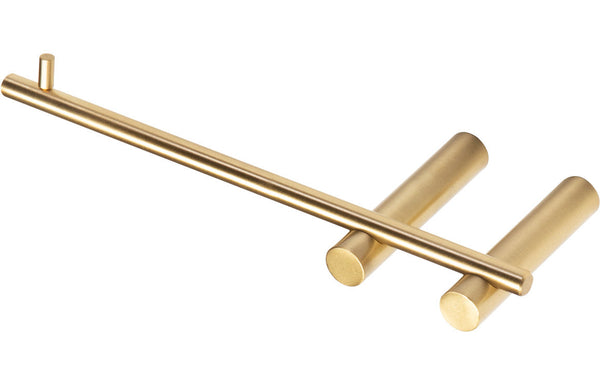 Celestia Toilet Roll Holder - Brushed Brass