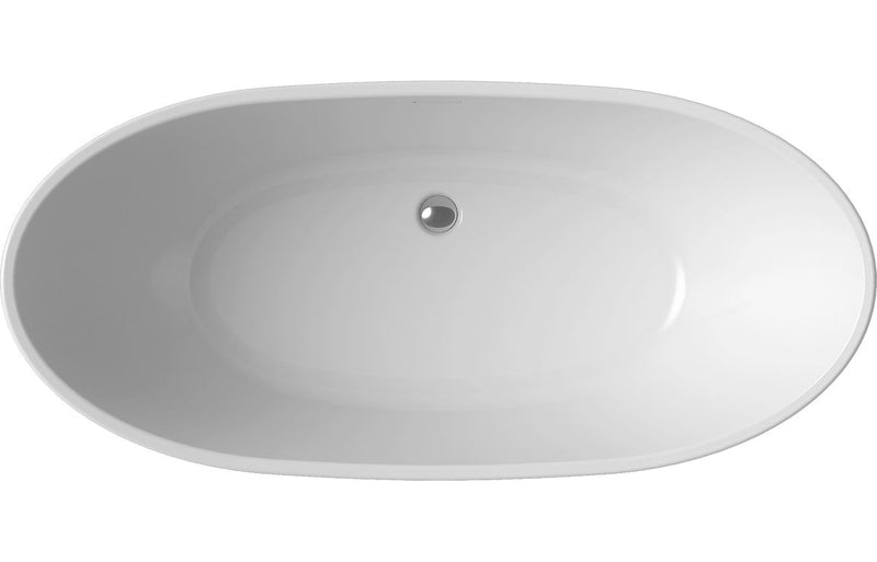 Francisco Free Standing 1700x780x690mm Bath - Grey