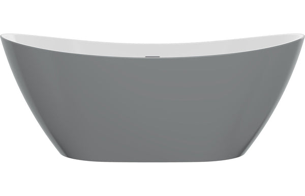 Francisco Free Standing 1700x780x690mm Bath - Grey