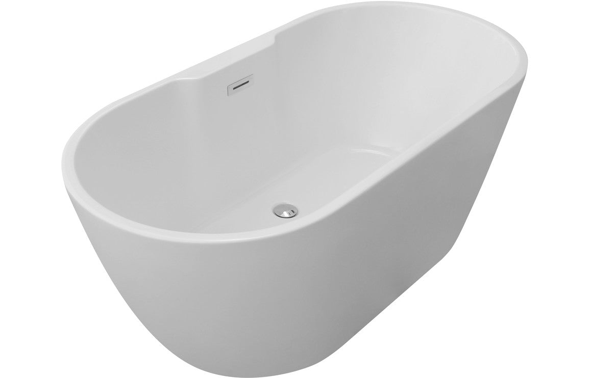 Paisley Free Standing 1550x745x580mm 0TH Bath - White
