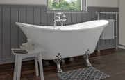 Kingsley Free Standing 1760x710x775mm 0TH Bath w/Feet