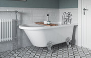 Regal Free Standing 1500x750x650mm 2TH Corner Bath w/Feet