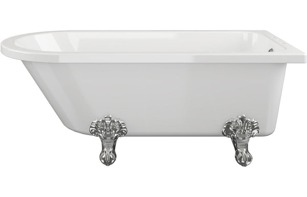 Regal Free Standing 1500x750x650mm 2TH Corner Bath w/Feet