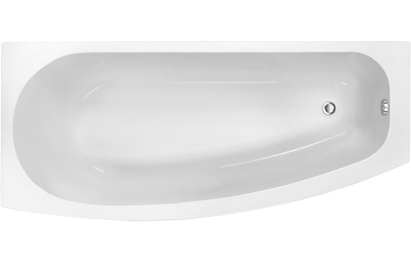 Destiny Space Saving 1700x740x560mm 0TH Bath w/Legs (LH)