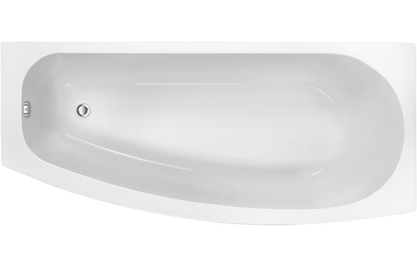 Destiny Space Saving 1700x740x560mm 0TH Bath w/Legs (RH)