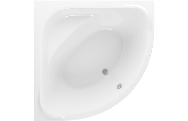 Sarok Standard 1350x1350x620mm 0TH Corner Bath w/Legs