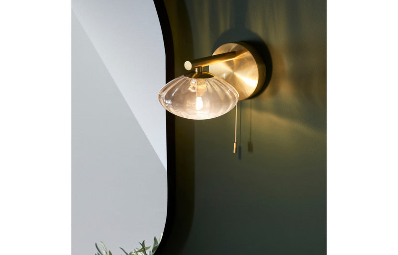 Atlas Wall Light - Brushed Brass